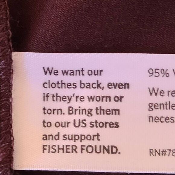 Eileen Fisher Womens Longer Jacket Long Sleeve Button Front Brown Small - Picture 10 of 14